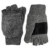 Men's the Sentry Mittens (One Size, Dark Grey)