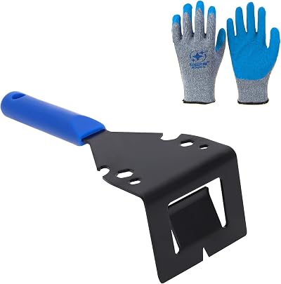 Gekufa Trim Puller Pry Bar Tile Removal Tool 29.8x10.4x10.1 cm Blue