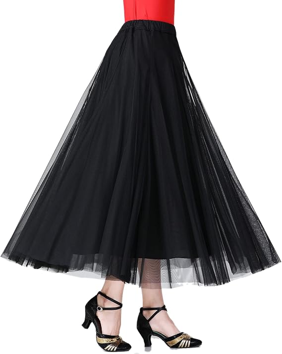 tulle ballroom skirt
