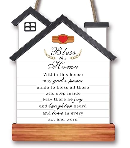 Amazon.com: Home Blessing Plaque Floral Bless This House