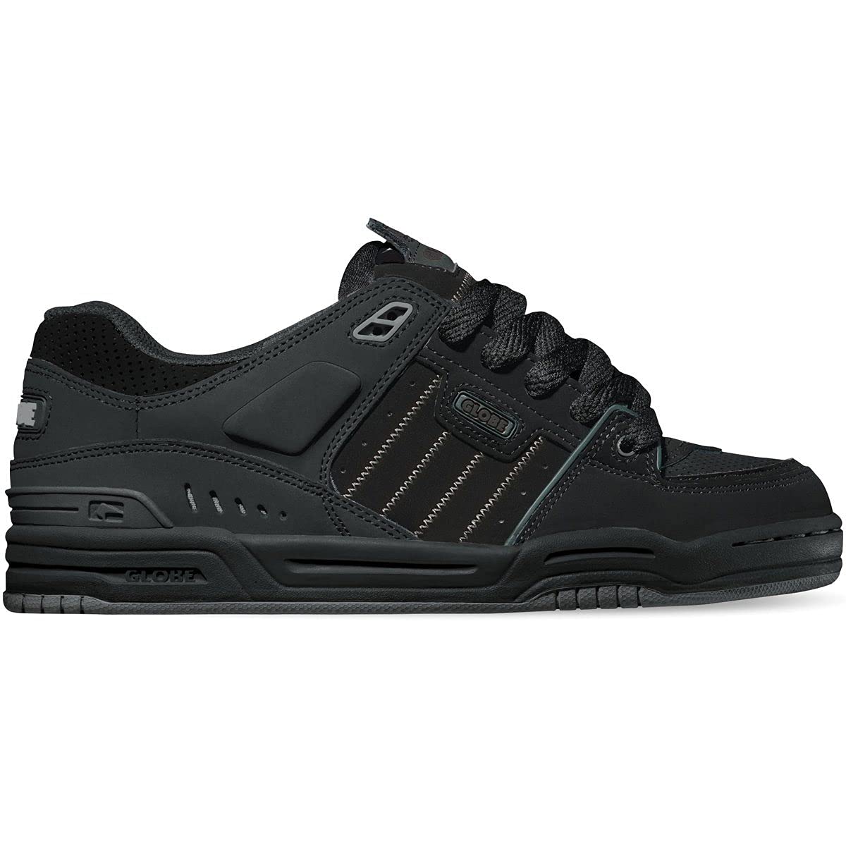 Globe Men's Skateboard Shoes, Black Black Camo