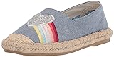 Joules Girls Espadrille Boat Shoe, Rainbow, 9