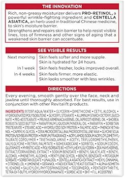 revitalift moisturizer ingredients