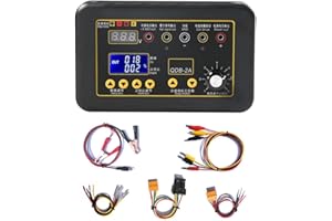 Sumsoctober Ignition Coil and Injector Tester for 12V 24V Vehicles Signal Generator with Adjustable Frequency Duty Cycle and 