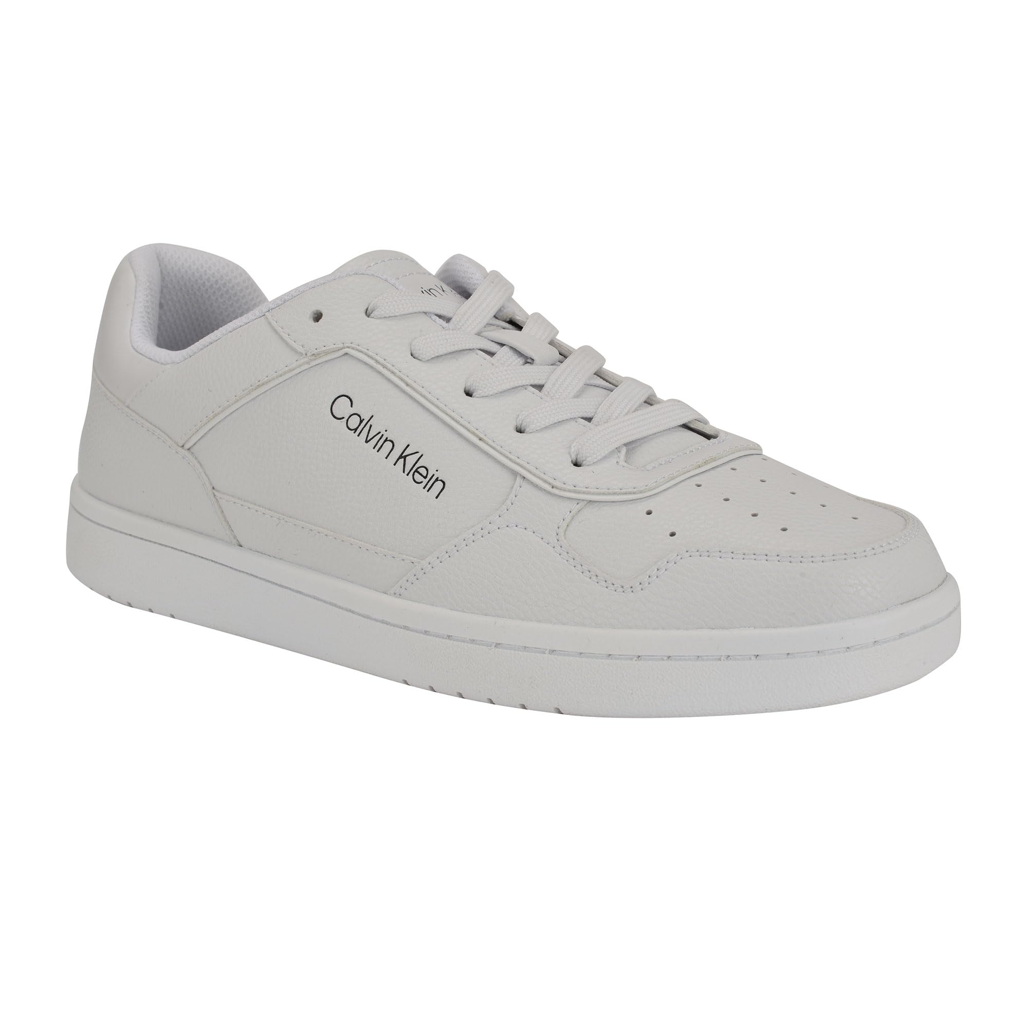 Calvin Klein Men's Landy Sneaker, White 140, 8.5 Image