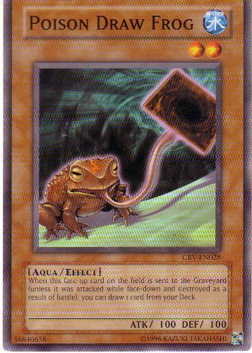 Yu-Gi-Oh! - Poison Draw Frog (CRV-EN028) - Cybernetic Revolution - Unlimited Edition - Common