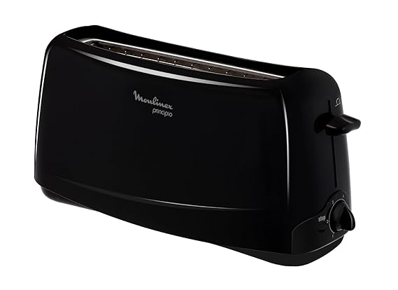 Moulinex Principio Tl110800 Tostadora, 1000 W, 1 Ranura, Negro