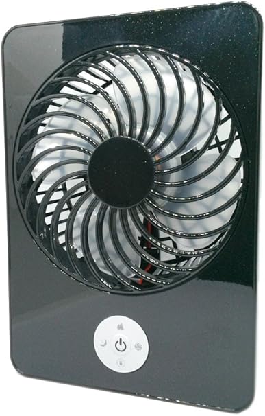 Amazon Aguni 送風機 サーキュレーター 薄型 Usb 充電式 卓上 Pc前 キャンプ アウトドア 持ち運びも可能 風量３段階調整 ブラック Aguni サーキュレーター