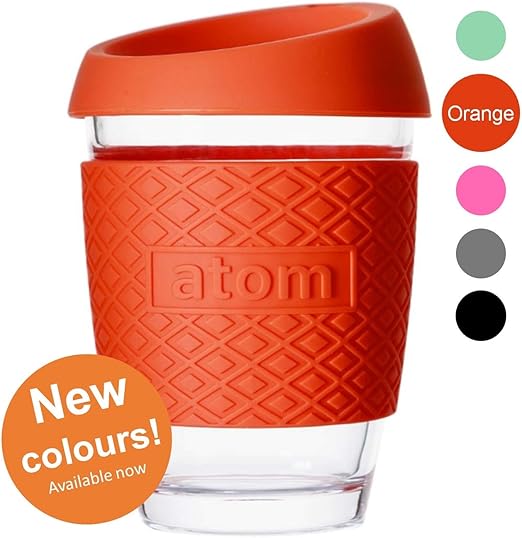 Reusable Coffee Cup/Travel Mug with lid Thickened Thermal Sleeve