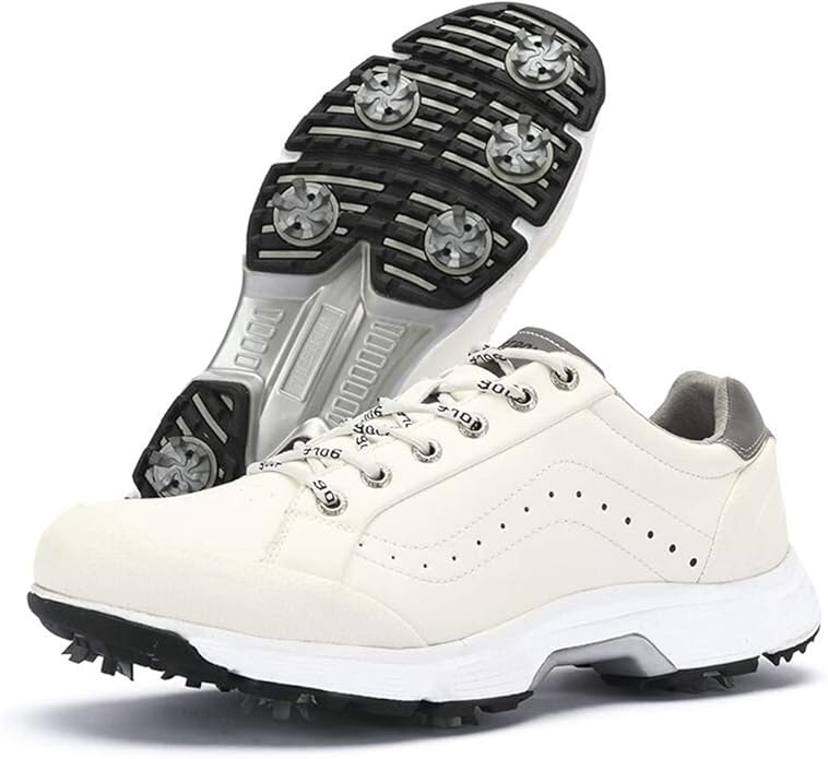 Thestron 2021 Men Golf Shoes Professional Spikes Golf Sport Sneakers Waterproof Mens Trainers
