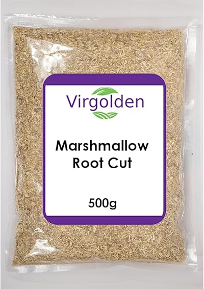 Virgolden Marshmallow Root Cut 500g - Herbal Supplement for Health