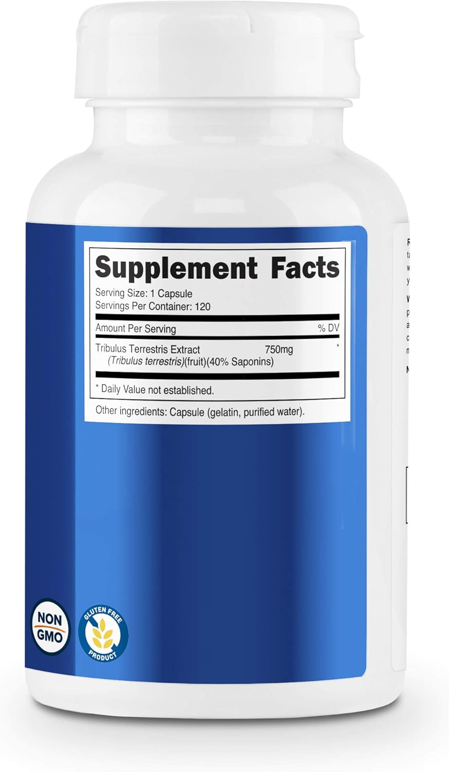 Nutricost Tribulus Terrestris Extract 750mg, 120 Capsules: Health & Personal Care