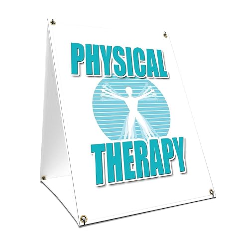Amazon Com A Frame Sidewalk Physical Therapy Sign With Graphics