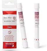 One Step 10 x Alcohol Breathalyzer Breath Tester Kit UK EU Certified view 1