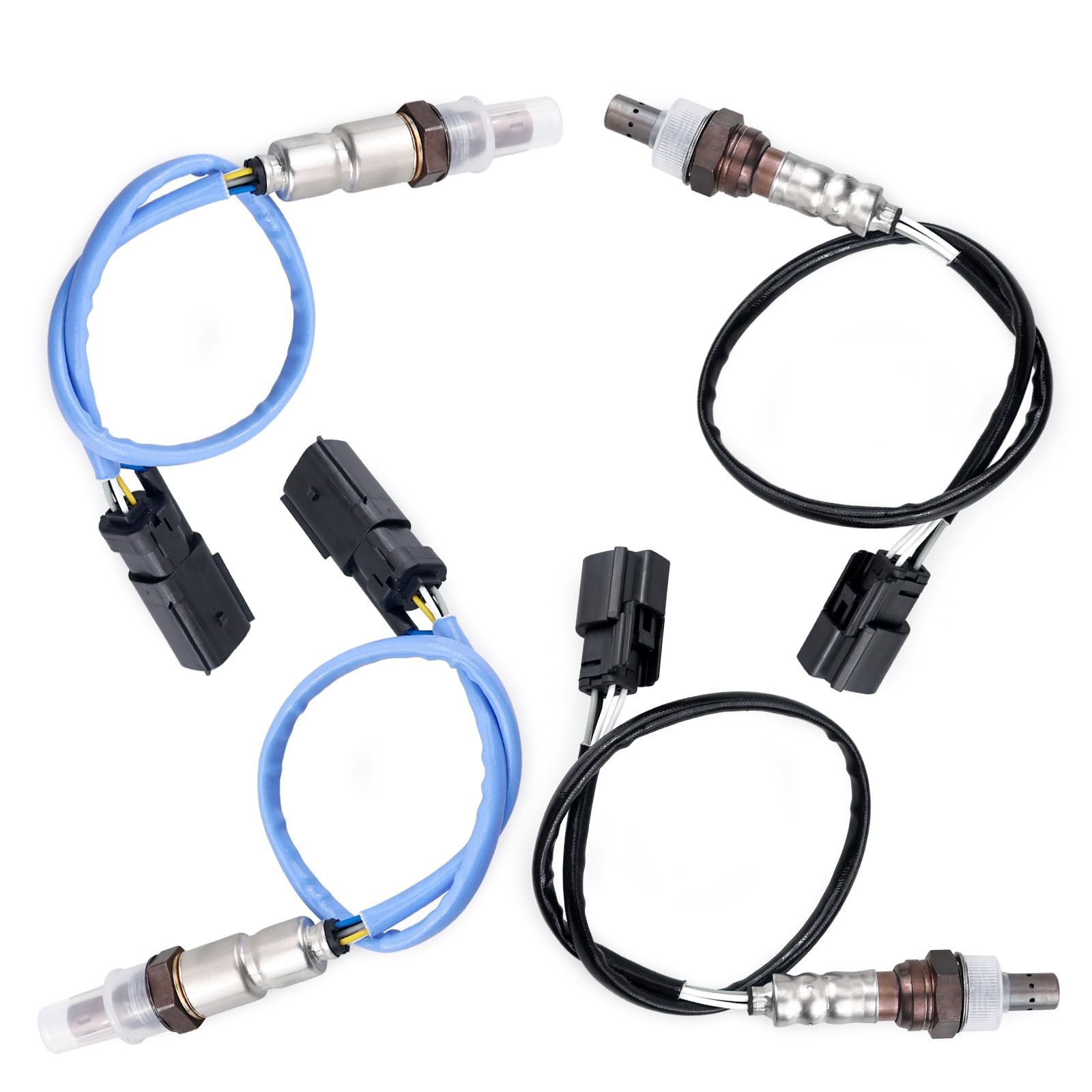 Photo 1 of 234-5038 234-4490 Oxygen Sensor 4PCS Compatible with Ford Explorer F150 Mustang Edge Escape Fusion Flex Taurus MKZ MKX MKT MKS Tribute Milan Mariner 2010-2016 Upstream & Downstream