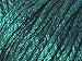 Rock Star, Emerald Green, Black, Metallic Shine, Soft Nylon Merino Wool Acrylic Blend Yarn, 50 Gram