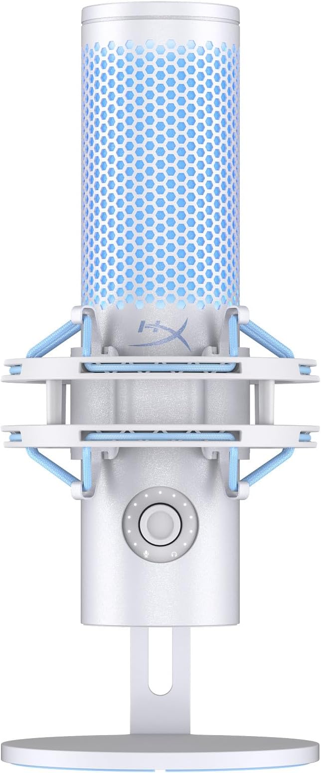 HyperX QuadCast 2 Frost USB Microphone 24-bit 96kHz Quad Cast 4 Polar