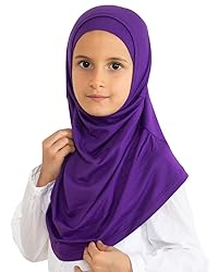 Prien Easy To Wear Hijab For Girls, Muslim Scarf