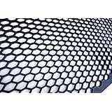 Universal Black ABS Plastic Racing Honeycomb Hex Mesh Grill Spoiler Bumper Vent
