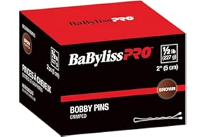 BaBylissPRO 2 Inch Crimped Bobby Pins