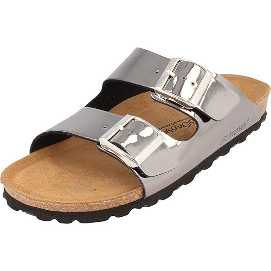 BOnova® Schwanberg Damen Sandalen - Bequeme Pantoletten in 9 Farben - Handmade IN Spain