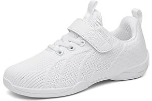 DADAWEN Youth Girls' Gym Aerobics Sport Cheerleading Training Dance Shoes