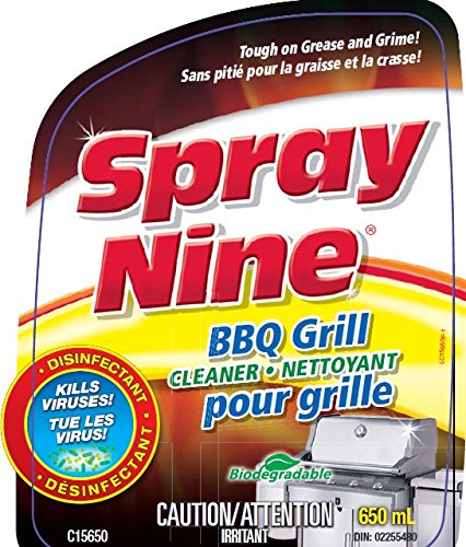 Spray Nine C15650 BBQ Grill Cleaner, 650mL