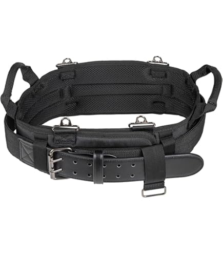 Amazon.com: Carhartt Gear 358420B Legacy Padded Work Belt One Size