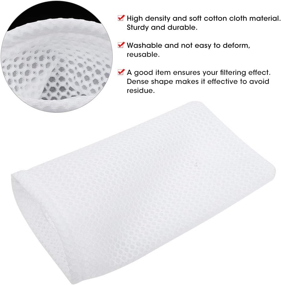 1PC Aquarium Filter Bags, 3D Density Fish Tank Media Mesh Filter Bags Aquarium Water Purification for Fish Tank Filtration - Image 3