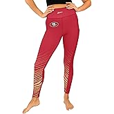 Zubaz NFL Women's Elevated Powermesh Leggings with Quad Pockets (XS - 3XL)