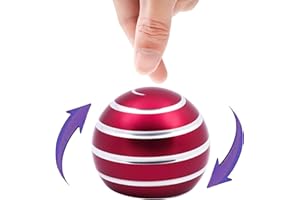 SAMILALAGO Desk-Toys for Fidget Kinetic-Cool-Gadgets: Cool-Stuff for Kid Children Teen Adult, Optical-Illusion Toy for Office School Home Women Men Christmas Stress-Relief-Gifts 180 Seconds Spinning