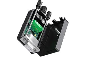 JINPIAOPIAO Industrial RS232 to RS485 Adapter for Long Distances Communication Data Transmission Up to 4000Ft 600W Surges Pro