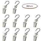 GuangTouL Party Light Hanger outdoor Lights clips Party Supplies Apply to Edison String Lights Outdoor Hooks and Courtyards Camping Tents Christmas Decoration Accessories(30 Pack)