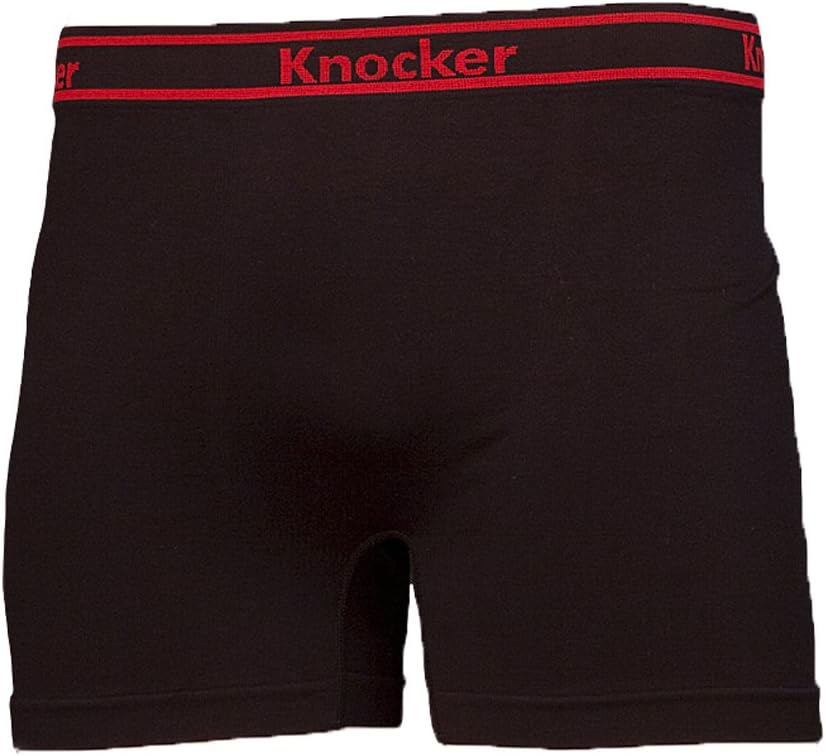 Men's Seamless Athletic Boxer Briefs Underwear 6 Pk