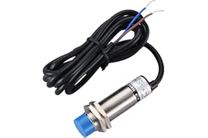 Heschen M18 Capacitive Proximity Sensor Switch, Non-Shield Type, LJC18A3-B-J/DZ, Detection 10mm, 90-250VAC 400mA, Normally Cl