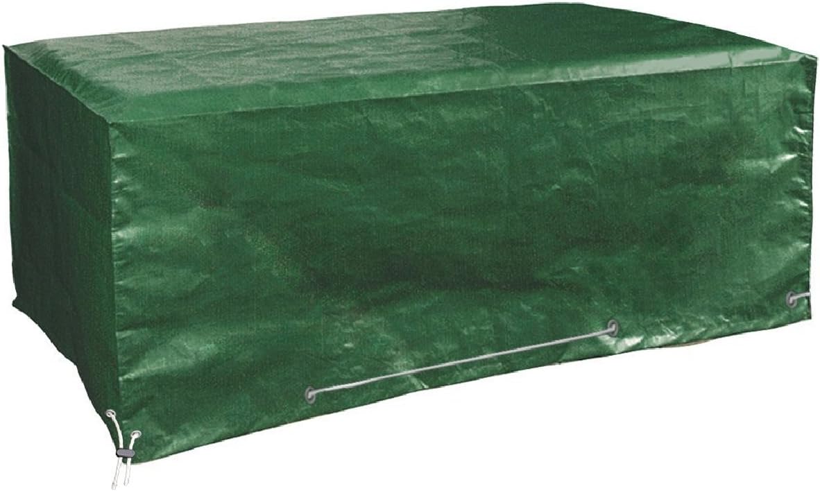 Glorytec Patio Cover 200x160x70 - Garden Table Cover Waterproof Protection against Wind and Weather - Protective Garden Furniture Cover for square Garden Tables and Protective Cover for Garden Lounge