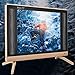 Wosume TV Ultra-Thin Mini Television HD LCD 22Inch Resolution 1366×768 with Bass Sound Quality 110-240V (US Plug)thumb 3