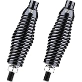 KEMIMOTO Whip Lights Spring Mounting Base for UTV ATV Boat Side-by-Side | LED Whips Spring Base Quick Release Compatible with Polaris RZR Can-Am Maverick X3 Sportsman, 2pc