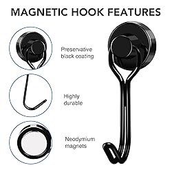 LOVIMAG Magnetic Hooks for Cruise Cabins, Magnetic