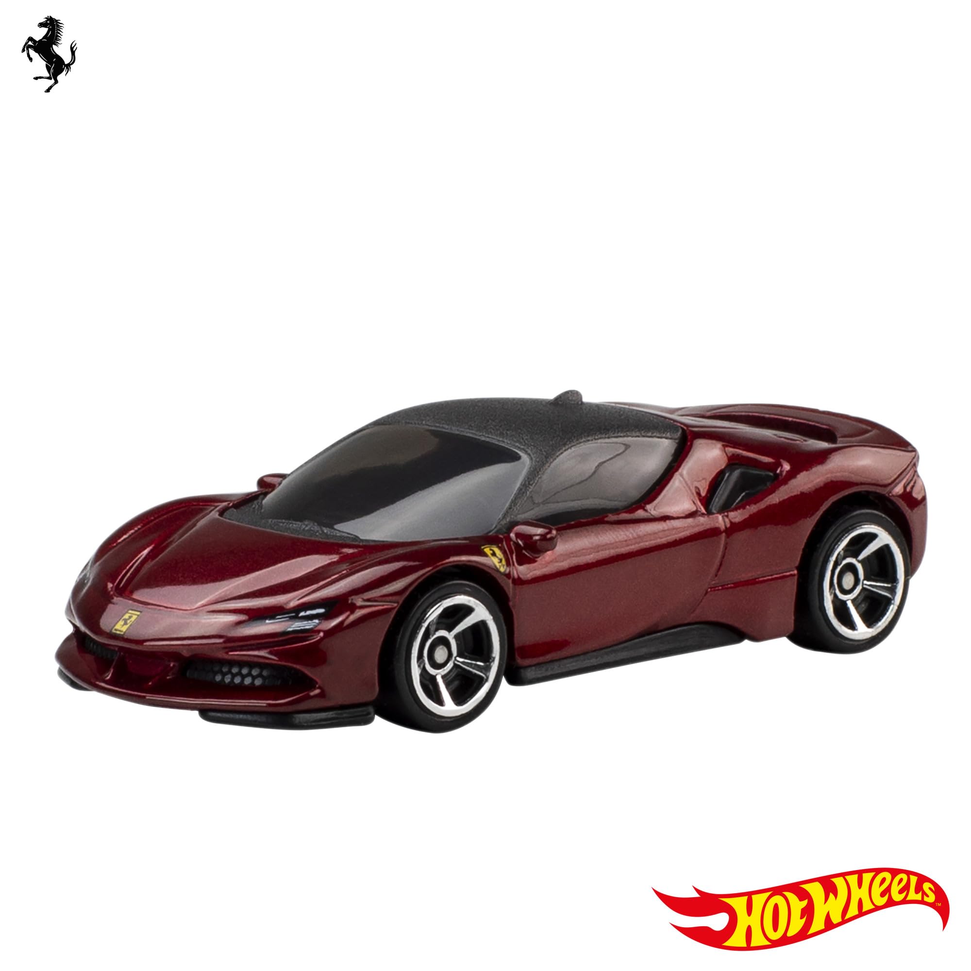 Hot Wheels 5er-Pack Ferrari Fahrzeuge im Maßstab 1:64 6