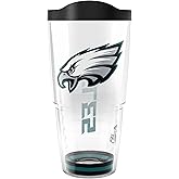 Tervis NFL Philadelphia Eagles - Arctic Made in USA Double Walled Insulated Tumbler Travel Cup Keeps Drinks Cold & Hot, 24oz, Classic