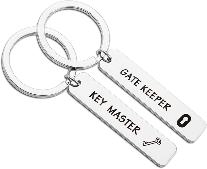 Ghostbusters Inspired Gate Keeper Key Master Hand Stamped