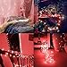 SENHAI Fairy String Lights with Screwdriver, Set of 6 LED Lights Copper Wire, 20 LED Bulbs for Bedroom House Party Wedding Concert Festival Halloween Christmas Tree Decoration - Red