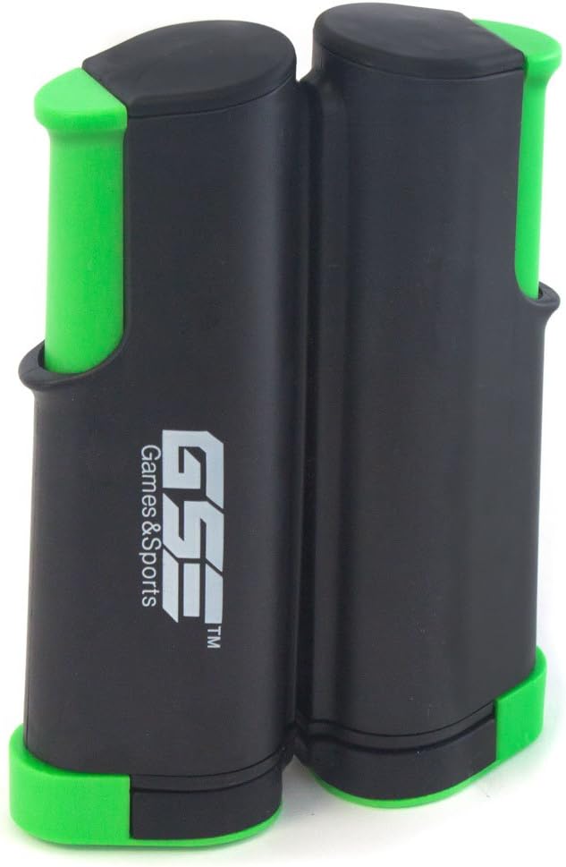 GSE Games & Sports Expert Anywhere Retractable Table Tennis Net and Post. Adjustable Replacement Ping Pong Net (4 Colors) (Black) : Sports & Outdoors