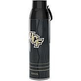 Tervis Venture Water Bottle UCF Knights - Full Speed Triple Insulated Tumbler Travel Cup Keeps Drinks Cold & Hot, 26oz, Stainless Steel