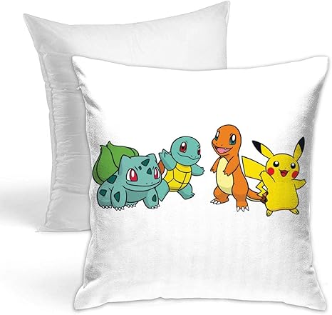 Amazon クッションカバー ポケモン 6 抗菌防臭 洗いやすい スパンコール枕 枕芯を含む 全幅のプリント ポリエステル材質抱き枕 変形しにくく ボールが起きない 輸出品質 多場面に適しています 抱き枕サイズ45 X 45cm 抱き枕 オンライン通販