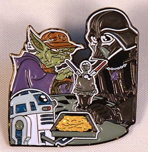 Dabbin the F*** Out Vader/Yoda Enameled Hat Pin by Roilty