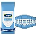Cetaphil Face And Body Wipes, Gentle Skin Cleansing Cloths, For Dry, Sensitive Skin, Flip Top Closure, Great For The Gym, Travel, In The Car, Hypoallergenic, Fragrance Free, 10 Count (Pack of 12)