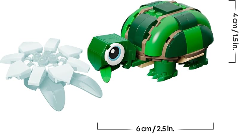 Creator 3in1 Schildkröte mit Seerose 31377