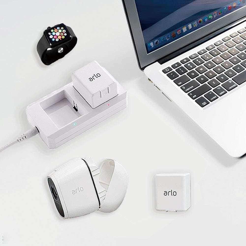 KAROTTO Charger for Arlo Pro 2 Battery Dual Arlo Charger for Arlo Pro 2 & Arlo Pro & Arlo Go & Arlo Security Light (Arlo Batteries NOT Included) : Camera & Photo